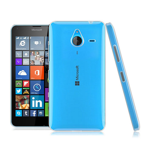Microsoft Lumia 640 XL Lte用極薄ソフトケース シリコンケース 耐衝撃 全面保護 クリア透明 Microsoft クリア