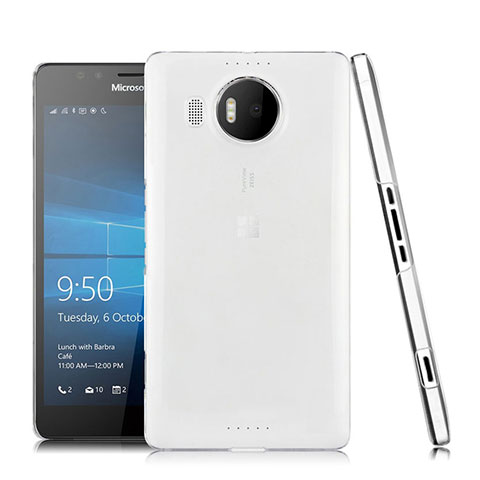 Microsoft Lumia 950 XL用極薄ソフトケース シリコンケース 耐衝撃 全面保護 クリア透明 Microsoft クリア