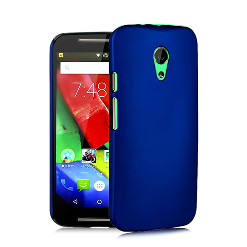 Motorola Moto G (2世代)用ハードケース プラスチック 質感もマット モトローラ ネイビー