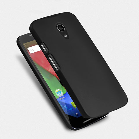 Motorola Moto G (2世代)用ハードケース プラスチック 質感もマット モトローラ ブラック