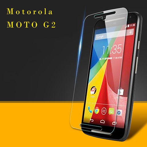 Motorola Moto G (2世代)用強化ガラス 液晶保護フィルム モトローラ クリア