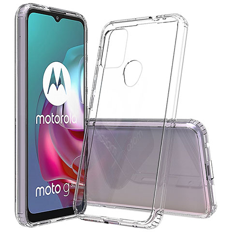 Motorola Moto G10 Power用ハイブリットバンパーケース クリア透明 プラスチック カバー モトローラ クリア