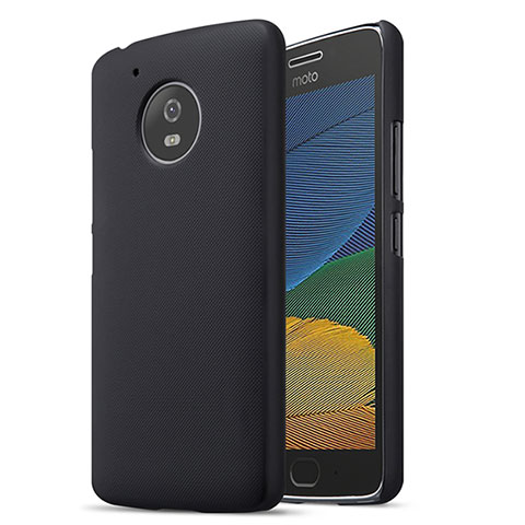 Motorola Moto G5用ハードケース プラスチック 質感もマット モトローラ ブラック