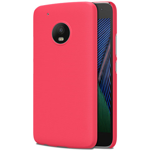 Motorola Moto G5 Plus用ハードケース プラスチック 質感もマット M01 モトローラ レッド