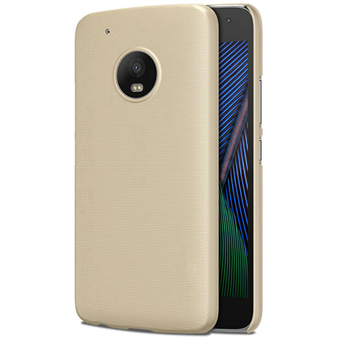 Motorola Moto G5 Plus用ハードケース プラスチック 質感もマット モトローラ ゴールド