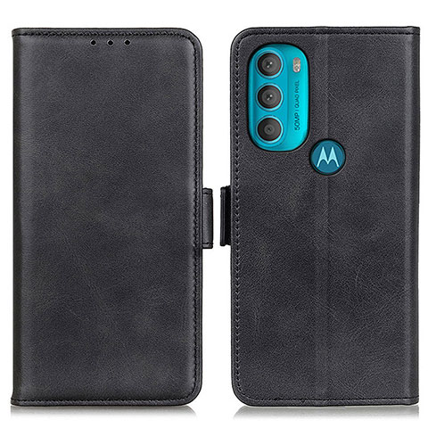 Motorola Moto G71 5G用手帳型 レザーケース スタンド カバー M15L モトローラ ブラック