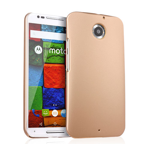 Motorola Moto X (2世代)用ハードケース プラスチック 質感もマット モトローラ ゴールド