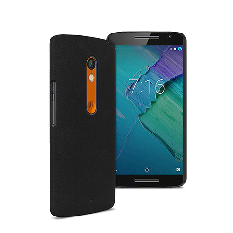 Motorola Moto X Play用ハードケース プラスチック 質感もマット モトローラ ブラック