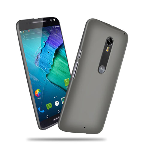 Motorola Moto X Style用ハードケース プラスチック 質感もマット モトローラ グレー