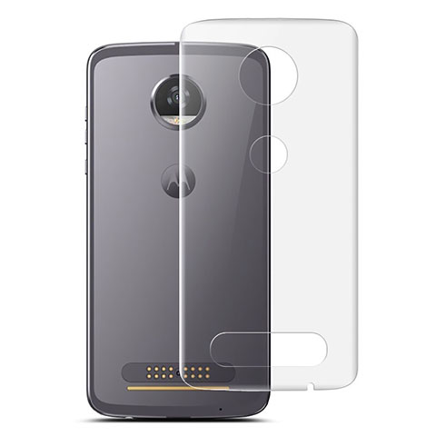 Motorola Moto Z2 Play用背面保護フィルム 背面フィルム モトローラ クリア
