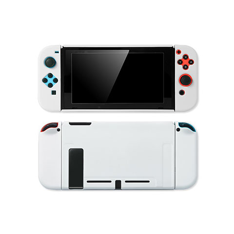Nintendo Switch用ハードケース プラスチック 質感もマット カバー M01 Nintendo ホワイト
