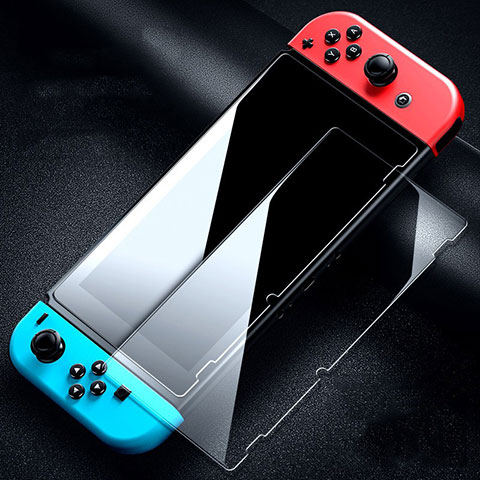 Nintendo Switch用強化ガラス 液晶保護フィルム T06 Nintendo クリア
