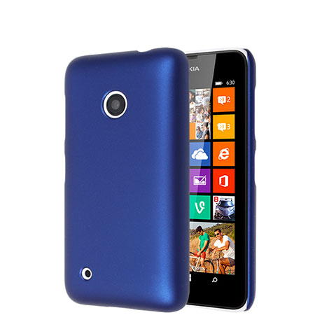 Nokia Lumia 530用ハードケース プラスチック 質感もマット ノキア ネイビー