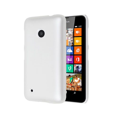 Nokia Lumia 530用ハードケース プラスチック 質感もマット ノキア ホワイト