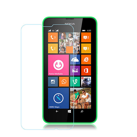 Nokia Lumia 630用強化ガラス 液晶保護フィルム ノキア クリア