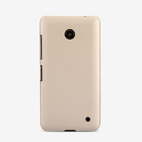 Nokia Lumia 635用ハードケース プラスチック 質感もマット ノキア ゴールド
