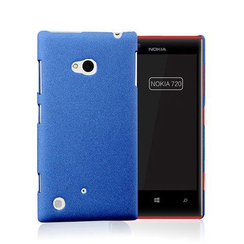 Nokia Lumia 720用ハードケース プラスチック 質感もマット ノキア ネイビー