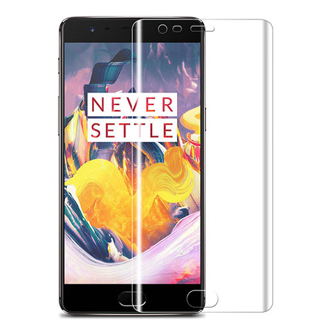 OnePlus 3用強化ガラス 液晶保護フィルム T05 OnePlus クリア