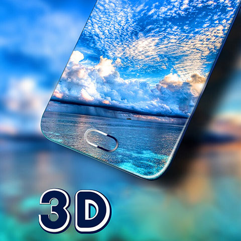 OnePlus 5用強化ガラス 3D 液晶保護フィルム OnePlus クリア