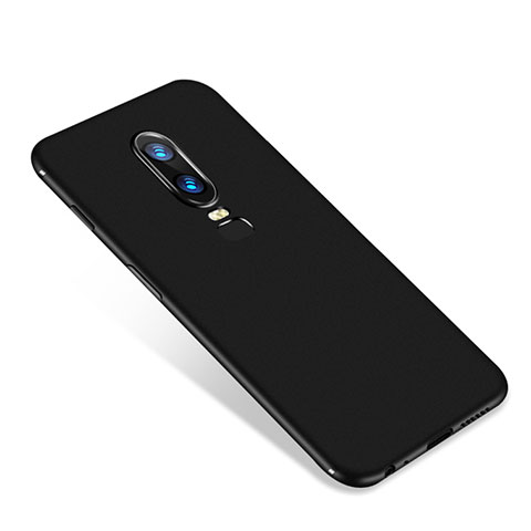 OnePlus 6用極薄ソフトケース シリコンケース 耐衝撃 全面保護 S01 OnePlus ブラック