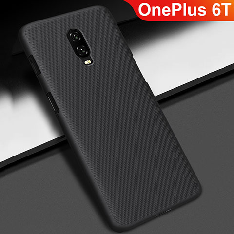 OnePlus 6T用ハードケース プラスチック 質感もマット M02 OnePlus ブラック