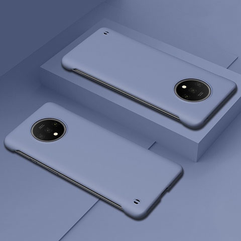 OnePlus 7T用ハードケース プラスチック 質感もマット カバー P02 OnePlus パープル