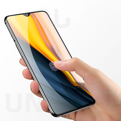 OnePlus 7T用強化ガラス フル液晶保護フィルム OnePlus ブラック