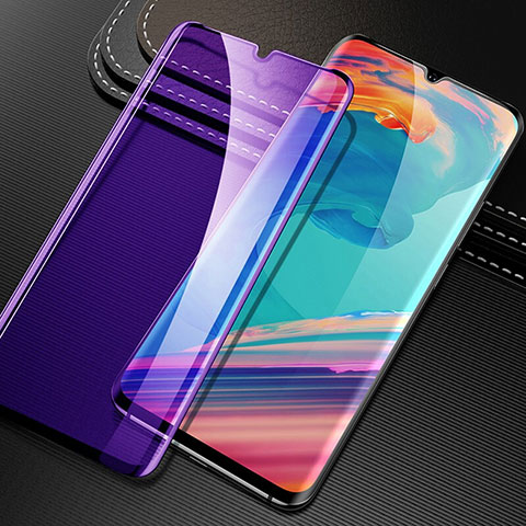 OnePlus 7T用強化ガラス フル液晶保護フィルム アンチグレア ブルーライト OnePlus ブラック