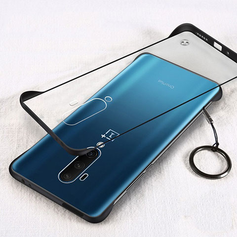 OnePlus 7T Pro 5G用ハードカバー クリスタル クリア透明 H01 OnePlus ブラック