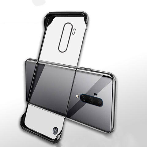 OnePlus 7T Pro 5G用ハードカバー クリスタル クリア透明 H02 OnePlus ブラック
