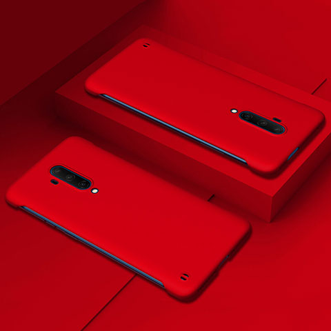 OnePlus 7T Pro用ハードケース プラスチック 質感もマット カバー P03 OnePlus レッド