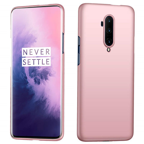 OnePlus 7T Pro用ハードケース プラスチック 質感もマット カバー P04 OnePlus ローズゴールド