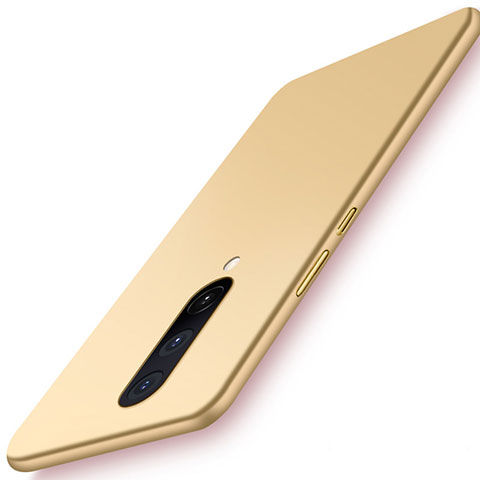 OnePlus 8用ハードケース プラスチック 質感もマット カバー P01 OnePlus ゴールド