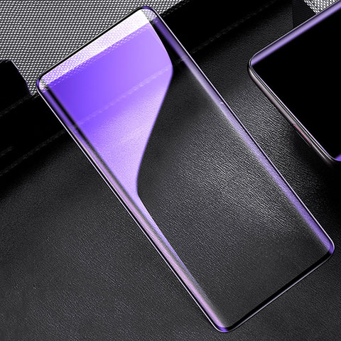 OnePlus 8用強化ガラス フル液晶保護フィルム アンチグレア ブルーライト OnePlus ブラック