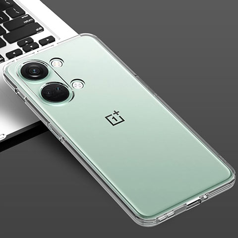 OnePlus Ace 2V 5G用極薄ソフトケース シリコンケース 耐衝撃 全面保護 クリア透明 カバー OnePlus クリア