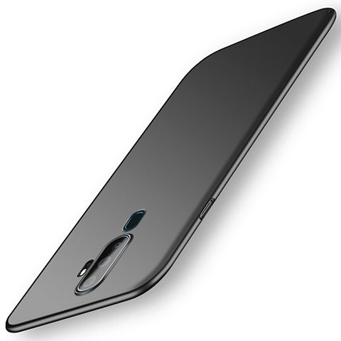 Oppo A9 (2020)用ハードケース プラスチック 質感もマット カバー M01 Oppo ブラック