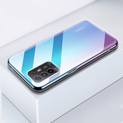 Oppo A94 5G用極薄ソフトケース シリコンケース 耐衝撃 全面保護 クリア透明 T05 Oppo クリア