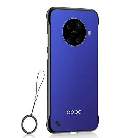 Oppo Ace2用ハードカバー クリスタル クリア透明 S01 Oppo ブラック