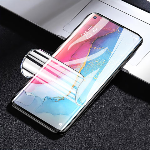 Oppo Find X2 Neo用高光沢 液晶保護フィルム フルカバレッジ画面 F03 Oppo クリア