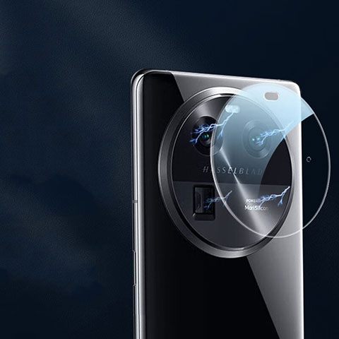 Oppo Find X6 5G用強化ガラス カメラプロテクター カメラレンズ 保護ガラスフイルム Oppo クリア