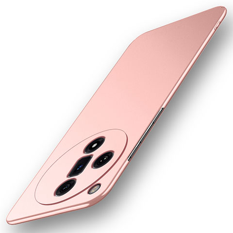 Oppo Find X7 5G用ハードケース プラスチック 質感もマット カバー YK3 Oppo ピンク