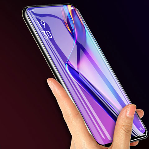 Oppo K3用アンチグレア ブルーライト 強化ガラス 液晶保護フィルム B01 Oppo クリア