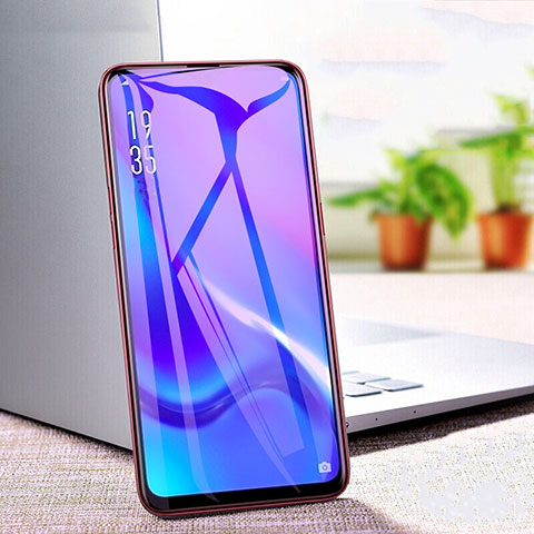 Oppo K3用アンチグレア ブルーライト 強化ガラス 液晶保護フィルム B02 Oppo クリア