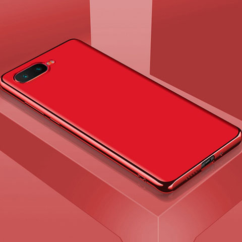 Oppo R17 Neo用極薄ソフトケース シリコンケース 耐衝撃 全面保護 C01 Oppo レッド