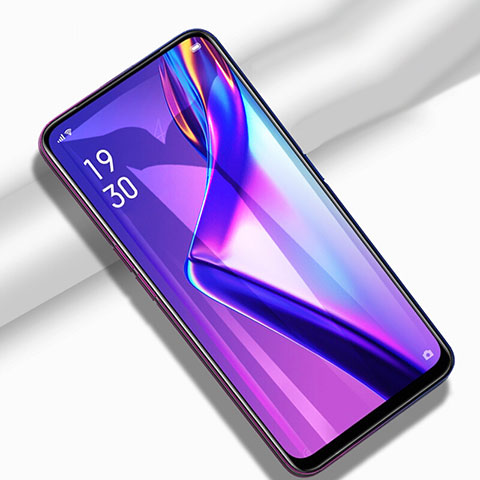 Oppo Realme X用強化ガラス 液晶保護フィルム T01 Oppo クリア