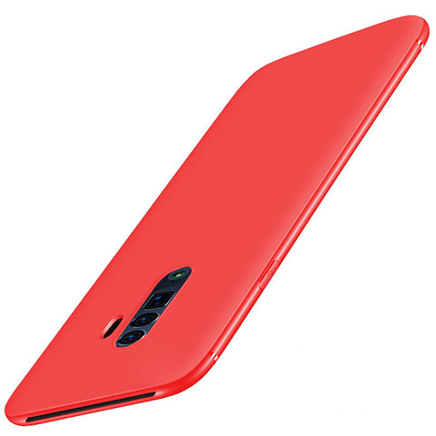 Oppo Reno 10X Zoom用極薄ソフトケース シリコンケース 耐衝撃 全面保護 S01 Oppo レッド