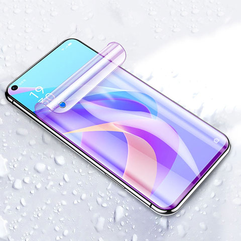 Oppo Reno8 4G用高光沢 液晶保護フィルム フルカバレッジ画面 アンチグレア ブルーライト Oppo クリア