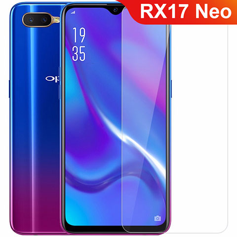 Oppo RX17 Neo用強化ガラス 液晶保護フィルム Oppo クリア