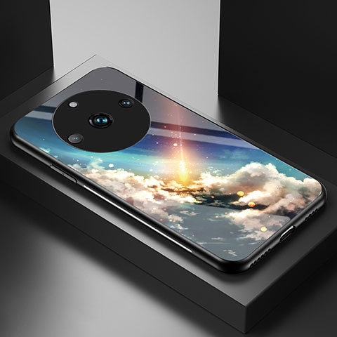 Realme 11 Pro 5G用ハイブリットバンパーケース プラスチック パターン 鏡面 カバー LS1 Realme マルチカラー