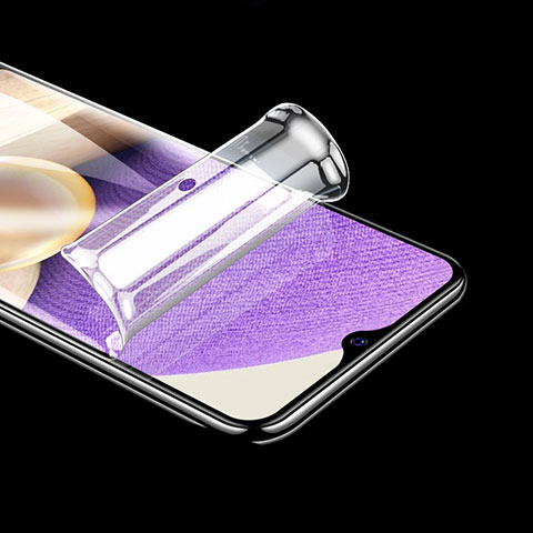 Samsung Galaxy A03 Core用高光沢 液晶保護フィルム フルカバレッジ画面 F01 サムスン クリア